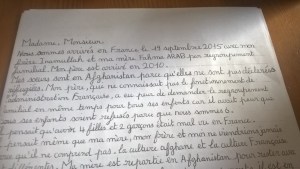 La lettre de Momtaz...